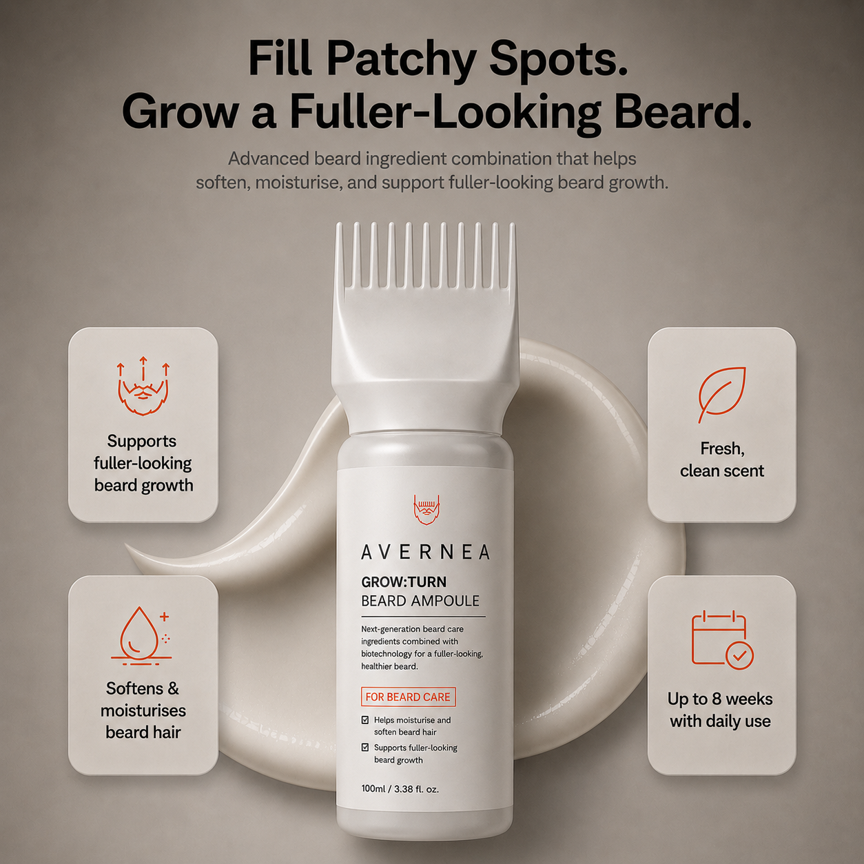 Avernea BeardFill Ampoule